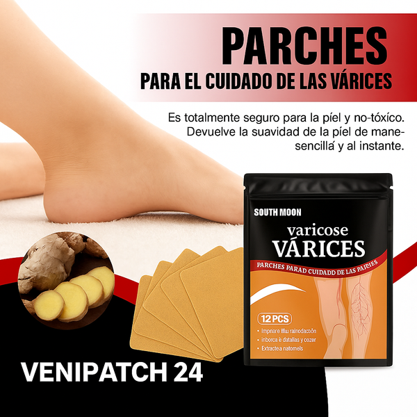 Parche Alivio Varices Piernas